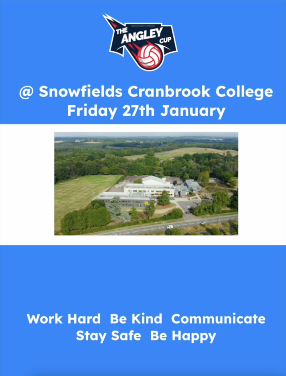 The Angley Cup @ Snowfields Cranbrook College - Friday 27th January