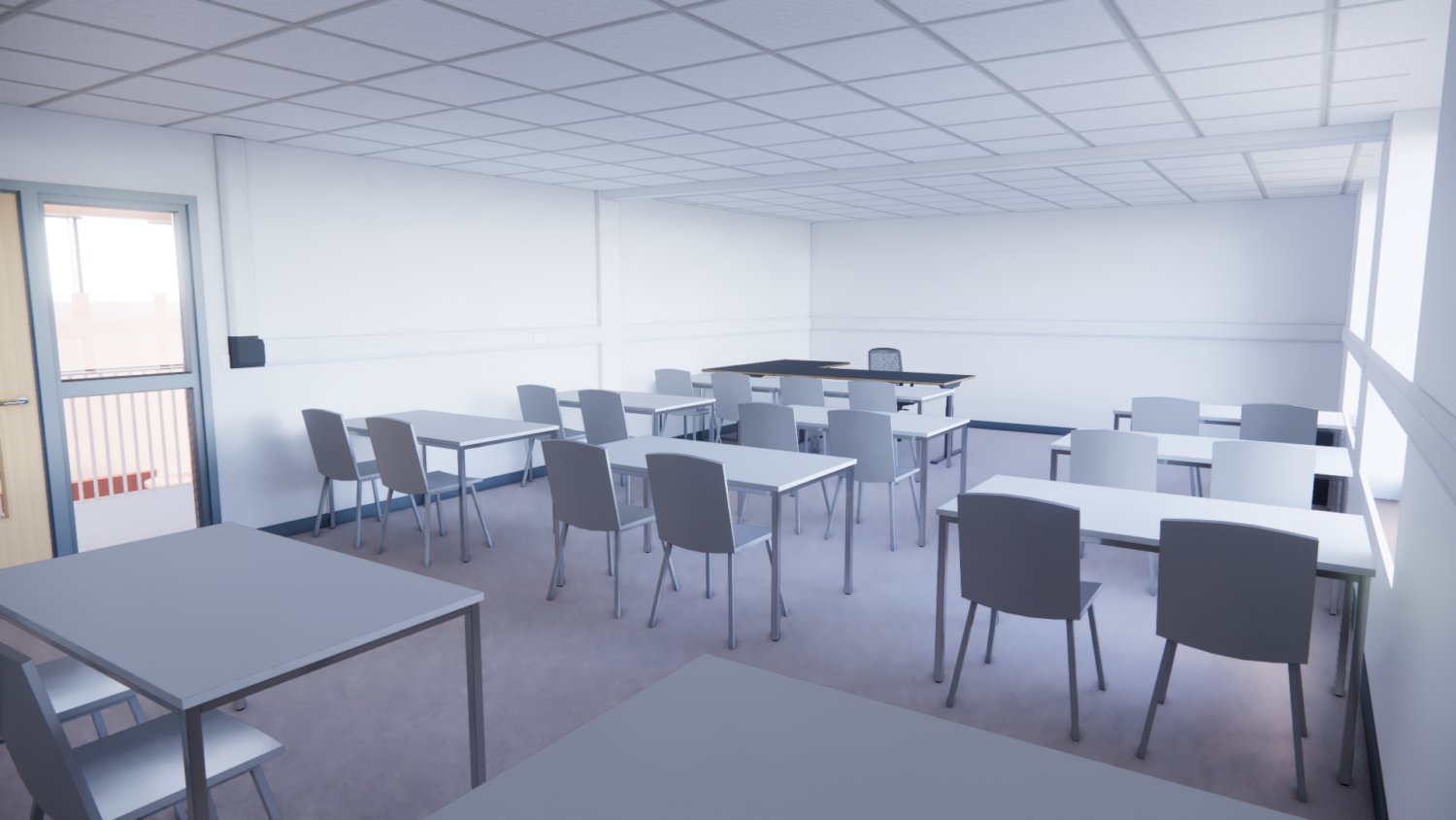 Form room design simulation
